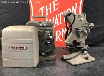 Bell & Howell Keystone A-82 16 mm formato de película lámpara proyector con estuche Foto 1 de 4