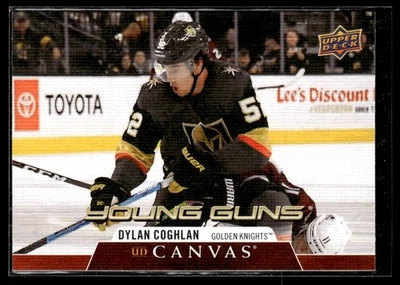 2020-21 Upper Deck Series 2 UD Canvas Young Guns #C218 Dylan Coghlan Rookie RC - Image 1 of 2