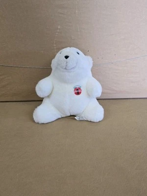 Coca Cola 7"  1993 Vintage Polar Bear Plush - Image 1 of 4