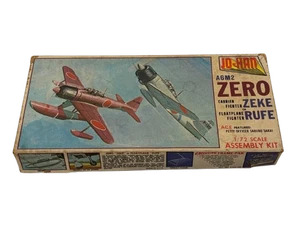 SABURO SAKAI Zero Fighter JO-HAN Modellbausatz JAPANISCH Vintage Plastik Flugzeug - Bild 1 von 4