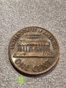 US coin 1970 Lincoln one cent reverse error Denver - Picture 1 of 3