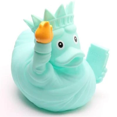 LILALU Badeenten XXL Ente Freedom Quietscheente Quietscheentchen Gummiente Plastikente