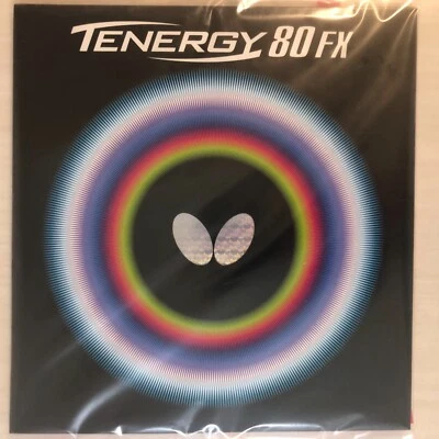 Butterfly Tenergy 80 FX Red 2.1 mm Super Thick TA 05940 Table Tennis Rubber