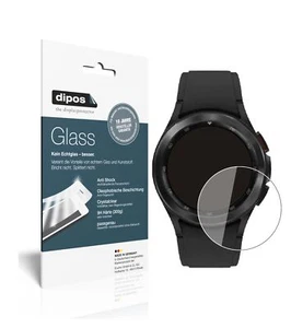 2x Protection ecrán pour Samsung Galaxy Watch 4 (44 mm) Verre souple Film - Photo 1 sur 8