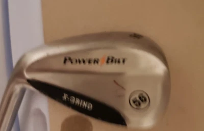36 IN LH POWER BILT X GRIND 56 DEG WEDGE GOLF CLUB EXCELLENT   AZ05 - Image 1 of 4