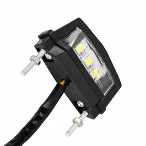 x2 Universal LED Kennzeichenleuchte Beleuchtung Nummernschild Anhänger Rücklicht - Bild 1 von 10