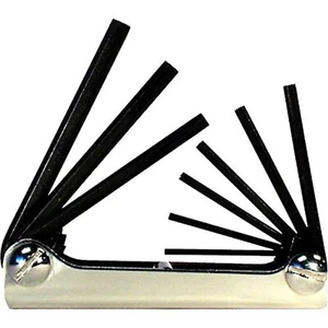Eklind .050 to 3/16 in. SAE Fold-Up Hex Key Set 9 pc 20912 - Picture 1 of 4