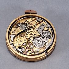 Invicta 334 Swiss Made Repeater Pocket Watch Movement Parts/Repair