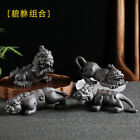 Chinese Yixing Zisha Tea Pet Creative Purple Clay Mythic Animals Decoration