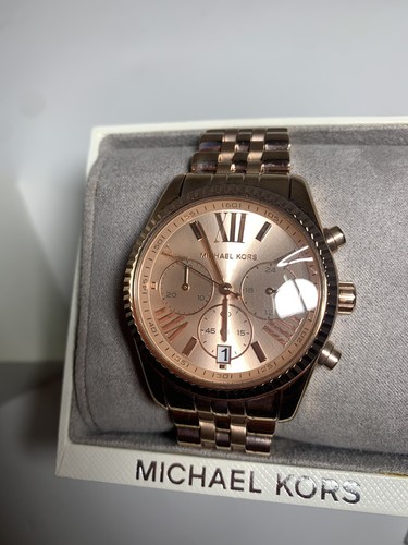 Michael Kors Lexington Chronograph Oro Rosa MK5569 Orologio da polso
