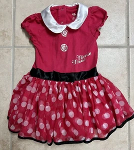 Disfraz de tul rojo Minnie Mouse talla 18-24 meses para bebé Disney - Imagen 1 de 4