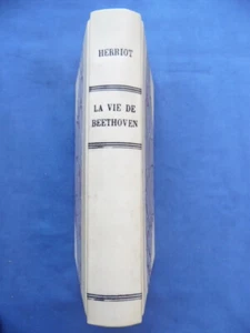 Musica Musicisti La Vie de Beethoven par Edouard Herriot Gallimard 1929 Legatura - Picture 1 of 3