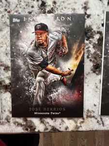2018 TOPPS INCEPTION CARD MINNESOTA TWINS JOSE BERRIOS #13 - Picture 1 of 1