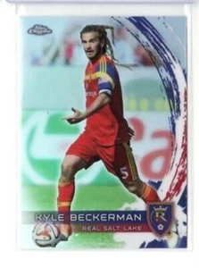 2014 Topps Chrome MLS Refractor #22 Kyle Beckerman - Flat S/H - Picture 1 of 1