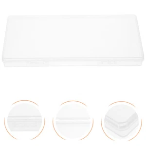 2 Pcs Nail Art Storage Box Compartment Small Organizer for Supplies Man - Picture 1 of 12