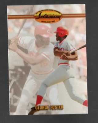 1993 Ted Williams #29 George Foster Near mint or better - Image 1 of 2
