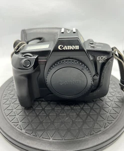 CANON EOS SLR FILM KAMERA KÖRPER - EF HALTERUNG + HÜLLE UND GURT + KAPPE - GETESTET #590 - Bild 1 von 9