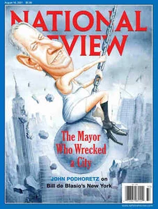 NATIONAL REVIEW MAGAZINE | AUG 16, 2021 | THE MAYOR WHO WRECKED THE CITY - Picture 1 of 1