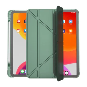 For iPad Pro 11 2022/2021 10th 10.9 9th 8th 10.2 Smart Case Cover W/ Pencil Slot - Picture 1 of 20
