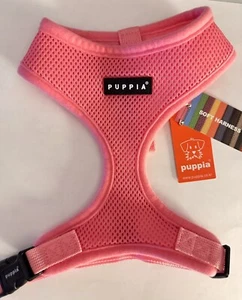 Puppia®  Soft Mesh Adjustable Breathable Dog Harness  M PINK - Picture 1 of 1