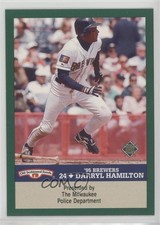 1995 Milwaukee Brewers Police Milwaukee Police Darryl Hamilton #24