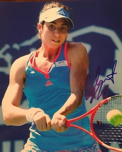 Foto firmada de tenis de Christina McHale de 8x10 - Imagen 1 de 2