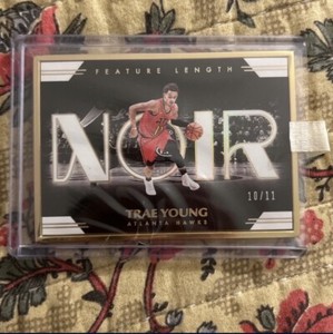 panini basketball trae young Noir
