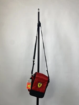 Vintage NEW 2002 Ferrari Formula 1 Racing Small Messenger Bag OS - Image 1 of 4