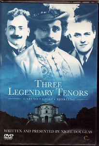 CARUSO GIGLI BJORLING - THREE LEGENDARY TENORS - DVD NUOVO SIGILLATO - Imagen 1 de 1