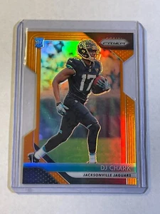 DJ Chark 2018 Panini Prizm Orange Prizm Die Cut Rookie RC #ed /249 Jaguars #223 - Picture 1 of 2