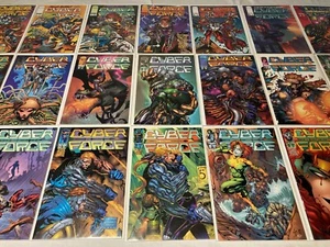 Cyber Force 0 1-35 Annual 1 Origins 1-3 Opposing Forces 1 2 NM 9.4 Comp Series - Picture 1 of 12