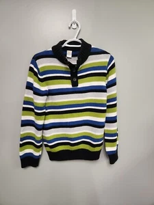 Gymboree Ice Hero Boys Long Sleeve Pullover Sweater L 10-12 EUC - Picture 1 of 6