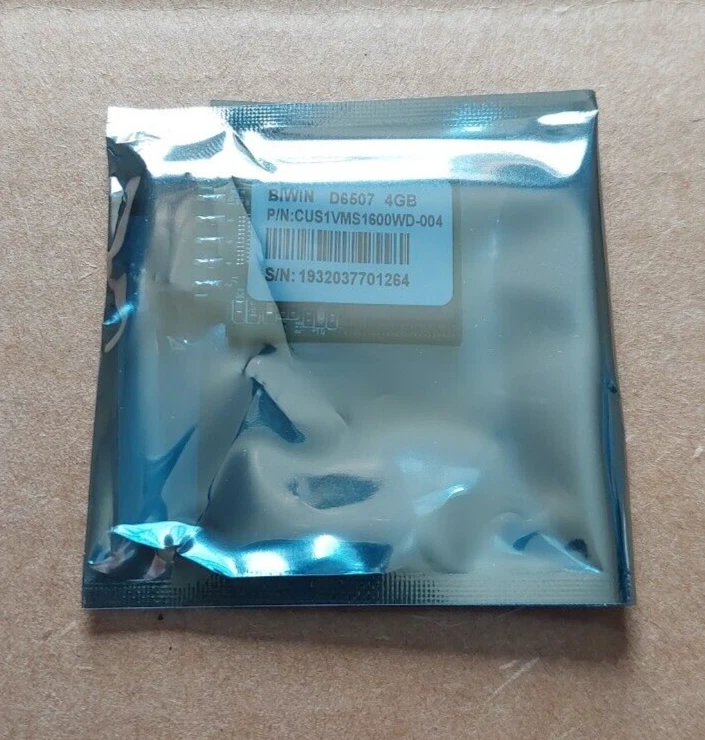 Biwin 2.0 USB DOM Vertical 4GB SSD hard drive D6507 VMS1600 / WD-004 INTERNAL - Image 1 of 2