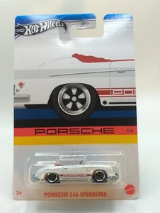 2024 Hot Wheels PORSCHE 356 SPEEDSTER #1/6 CONJUNTO EXCLUSIVO DE WALMART - Blanco - Imagen 1 de 1