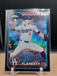 2024 Topps Chrome Update Series - Jack Flaherty #USC114 Refractor Black /10 - Picture 1 of 1