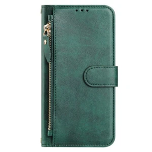 Zipper Leather Wallet Phone Case for OnePlus 11 13 12 10T ACE 3 5 N30 N300 N10 - Picture 1 of 18
