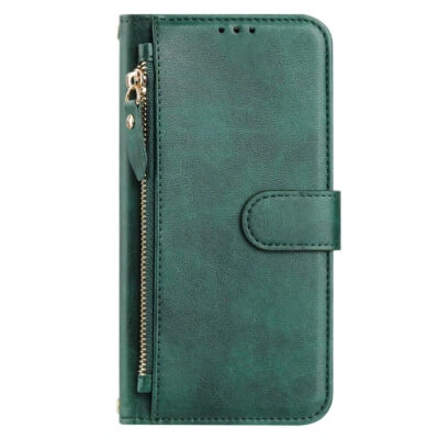 Zipper Leather Wallet Phone Case for OnePlus 11 13 12 10T ACE 3 5 N30 N300 N10 - Image 1 of 4