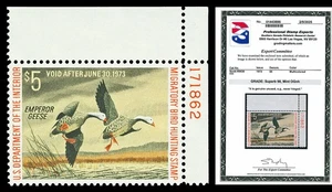 Scott RW39 1972 $5.00 Duck Stamp Mint Graded Superb 98 NH with PSE CERT - Picture 1 of 1