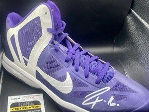 Zapatos de baloncesto Pau Gasol Nike autografiados Los Angeles Lakers certificado de autenticidad JSA - Imagen 1 de 4