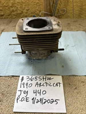 1990 arctic cat jag 440 cylinder jug barrel Mag Side 368 - Image 1 of 4
