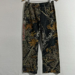 Vintage Mossy Oak Breakup Camo Jogginghose Herren S Grün Camouflage 90s Spellout - Bild 1 von 13