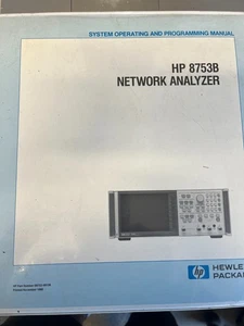MANUAL ANALIZADOR DE RED HP 8753B - Imagen 1 de 1