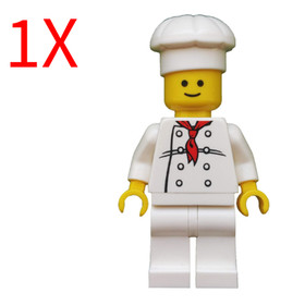 Lego twn192 Chef Hat Minifigure Modular 2014 Parisian Restaurant 10243