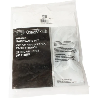 Kit de arranque de pasador de freno trasero Wearever para BMW M5 2012-17 BMW M6 modelo HW16223 2012-17 Foto 1 de 4