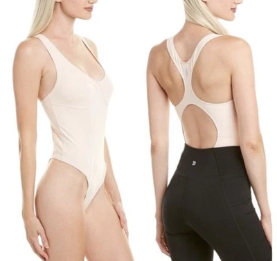 Body Free People Movement Tanga Leotardo Talla S Melocotón Balletcore Neutro Nuevo con Etiquetas Foto 1 de 4