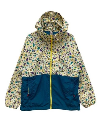 Толстовка с капюшоном CHUMS Camp Field бежеваяx зеленая CH04-1258 - Изображение 1 из 4