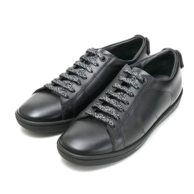 SAINT LAURENT PARIS sneakers Size 37 Low cut lip patch leather shoes Branded... - Image 1 of 4