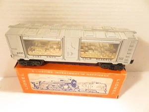 LIONEL TRAINS- POST-WAR - 6445 FORT KNOX MINT CAR- 027- EXC.- BOXED - B6R - Picture 1 of 8