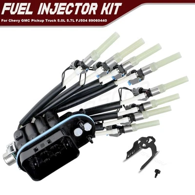 Inyector de combustible Spider de 8 puertos FJ504 para Chevrolet C2500 V8 96-97 5,0 L. Foto 1 de 4