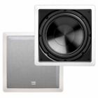 10" In Wall Subwoofer 200W Passive Home Theater Easy Mounting Bracket IWS10 OSD